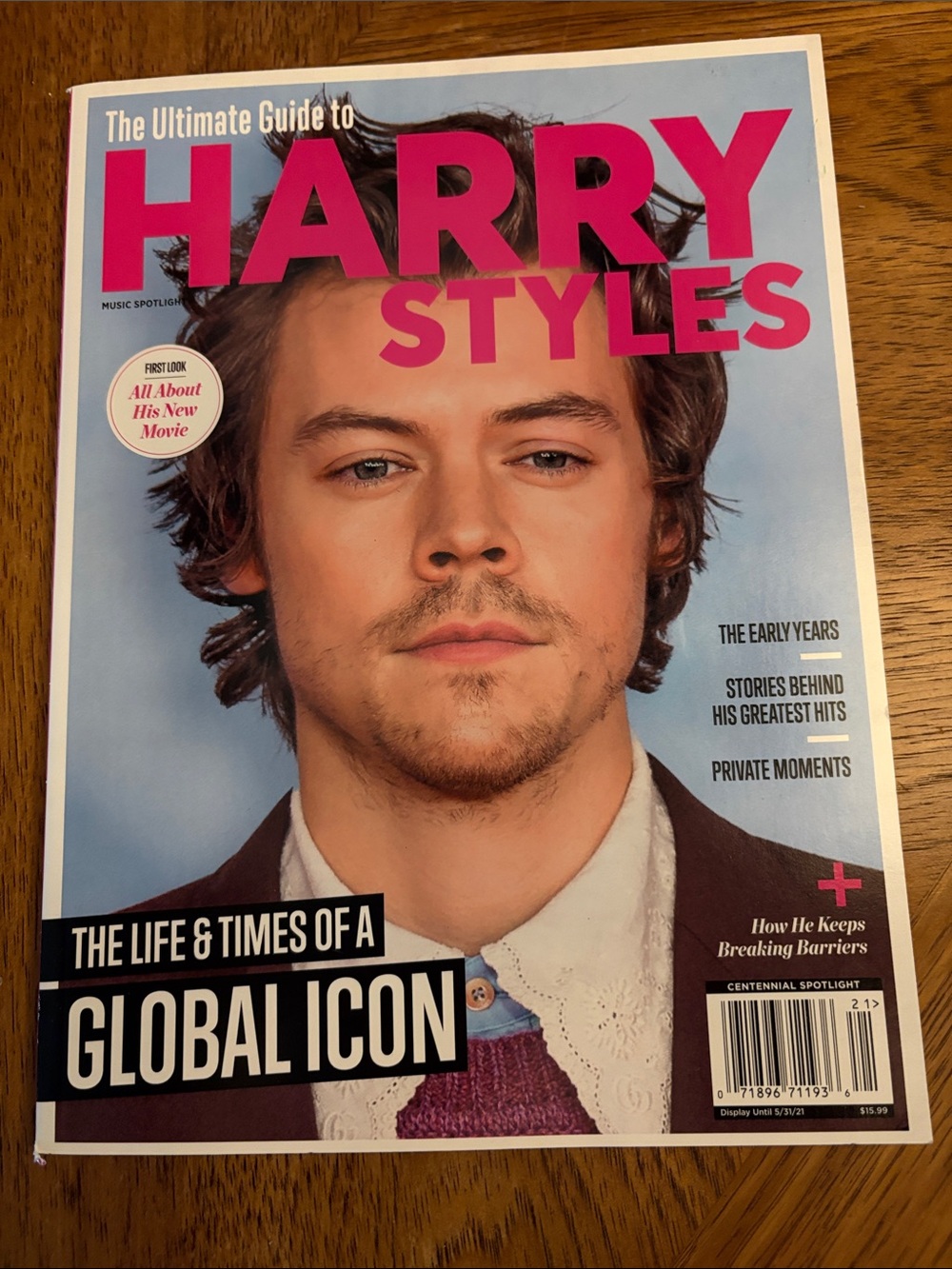 Harry Styles Magazine Cover –brand new